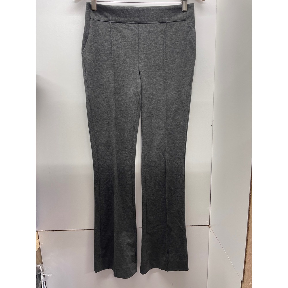 Simply Vera Vera Wang Womens Gray Bootcut Pintuck Pull On Pants Size S
